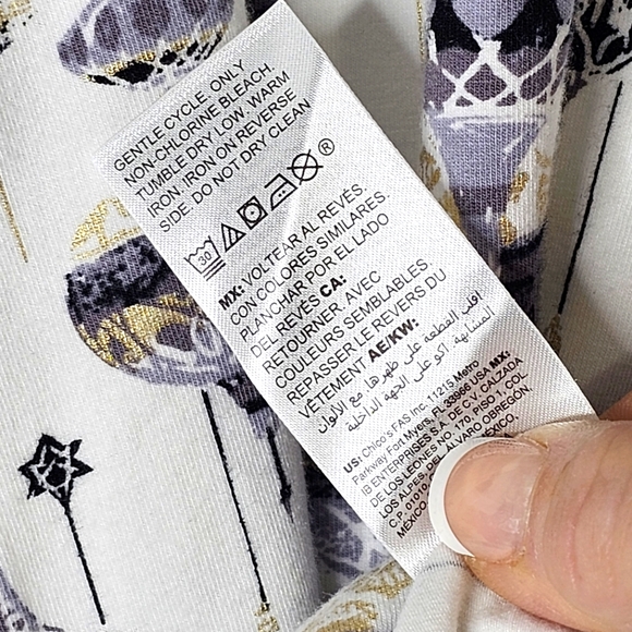 NWOT Soma Christmas Ornament Pajama Pants Set M/L - Picture 11 of 16